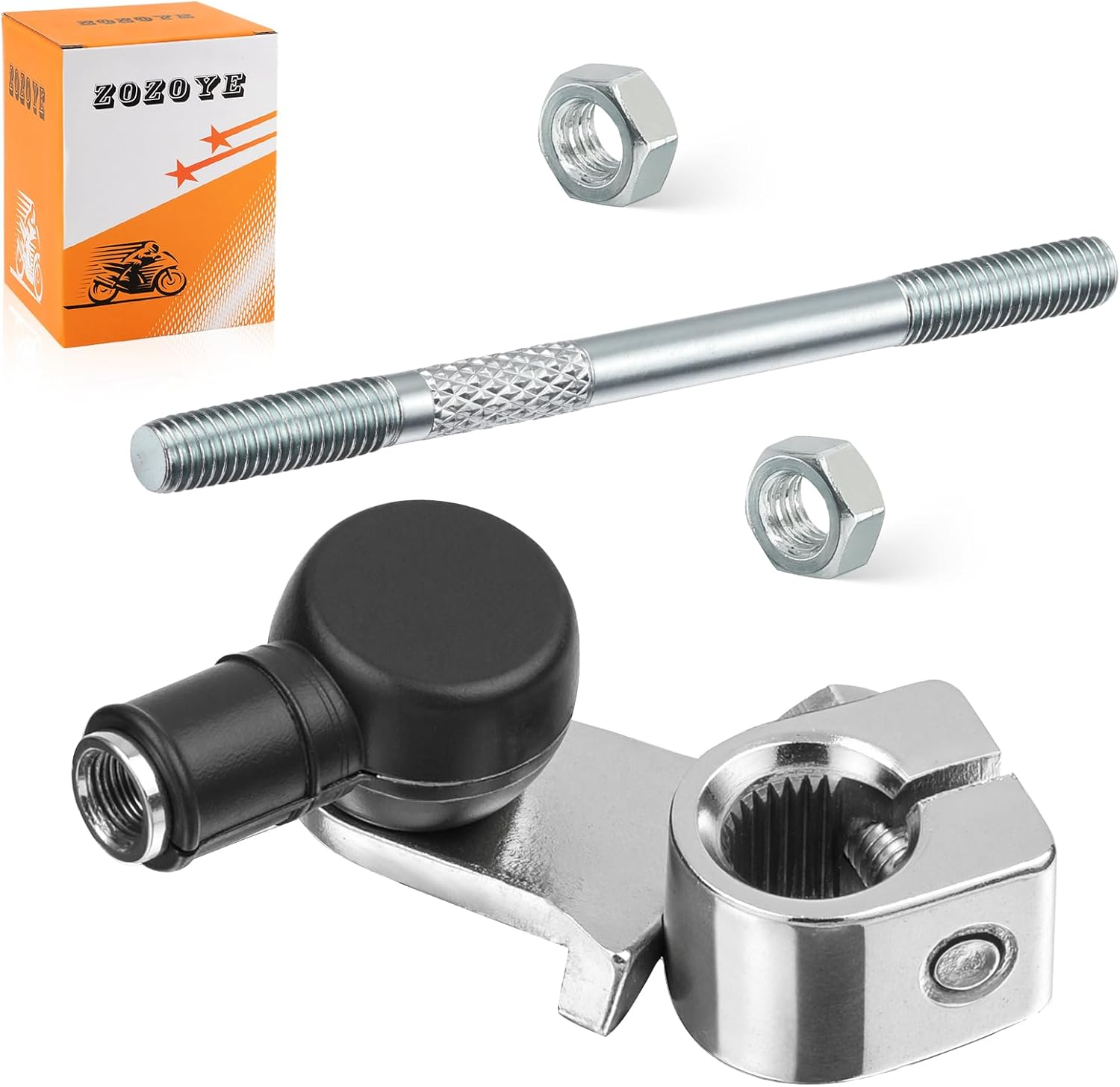 Gear Change Lever & Shift Rod for Kawasaki Ninja 300 EX300 2013-2017 13242-0087 39110-0307 image number 1