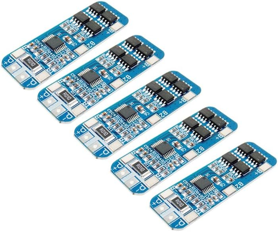 5Pcs 12V 10A 3S 18650 BMS Protection Board Charger Module image number 2