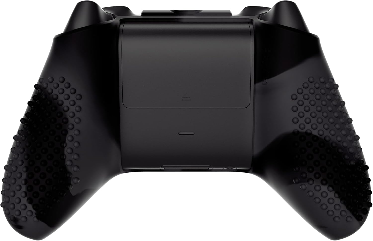 Extremerate Playvital 3D Studded Edition Anti-Slip Silicone Cover Skin for Xbox Series X/S Controller, Rubber Case Protector for Xbox Core Wireless Controller with Thumb Grips - Dark Gray & Black image number 4