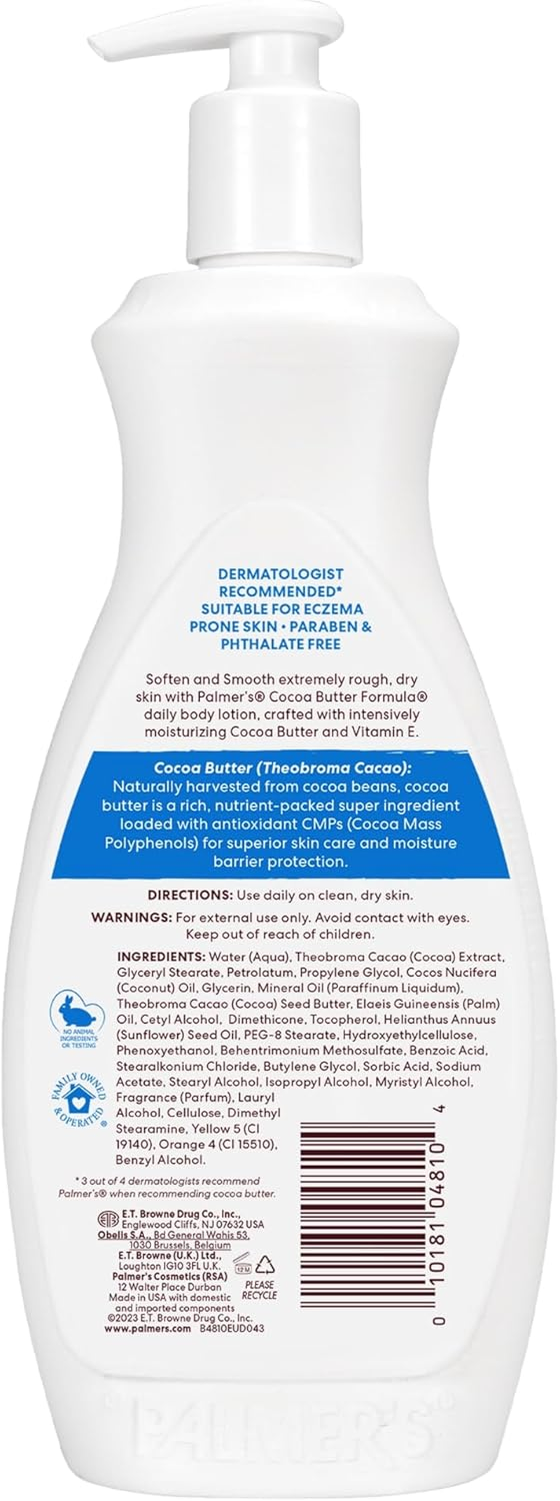 Palmer'S Cocoa Butter Body Lotion 591 Ml