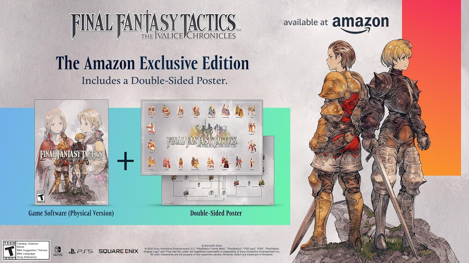 FINAL FANTASY TACTICS &ndash;The Ivalice Chronicles&ndash; Amazon Exclusive Edition (NSW) image number 6