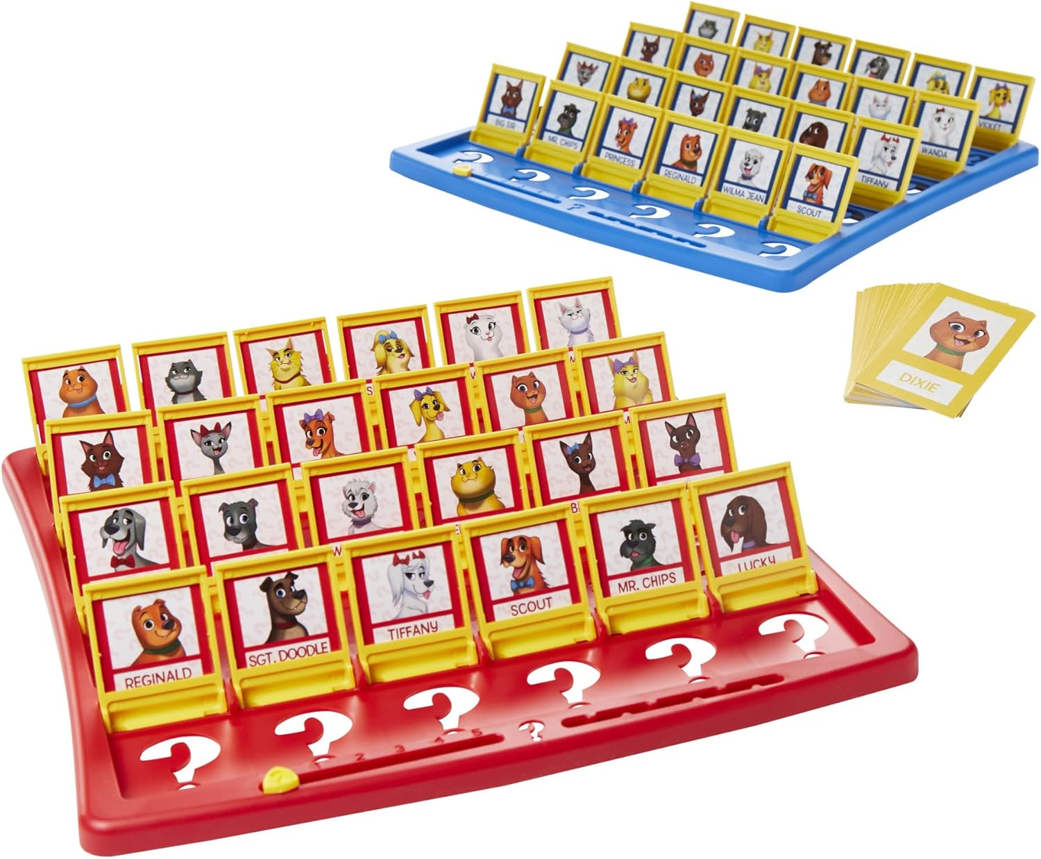 Guess Who? with People and Pets - the Original Guessing Game - Includes People Cards and Pets Cards - Mix It up - Classic Board Games and Toys Kids - Amazon Exclusive - Ages 6+ image number 4
