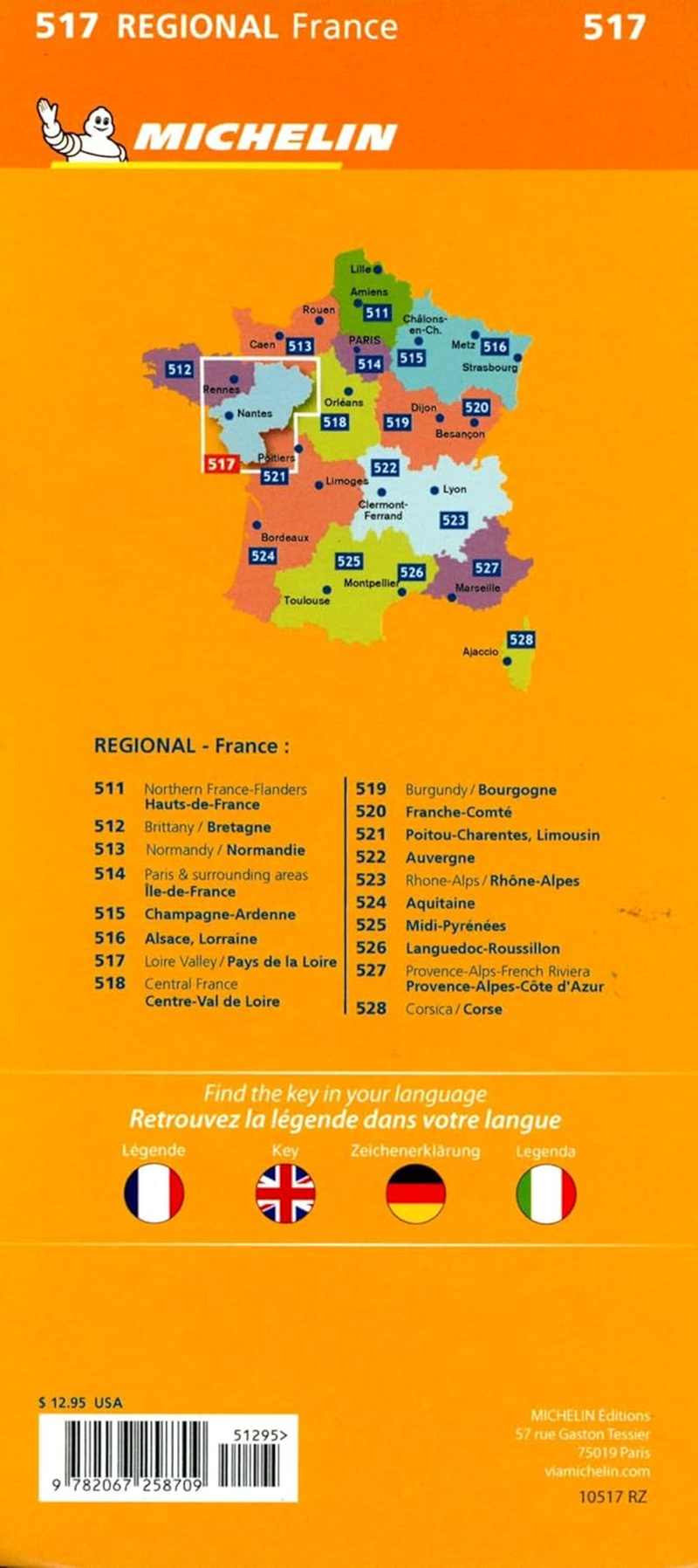 France: Loire Valley Map 517 image number 1