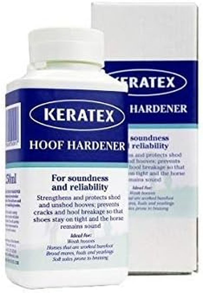 Keratex Hoof Hardener - Makes Brittle or Weak Hooves Strong and Healthy - 250Ml