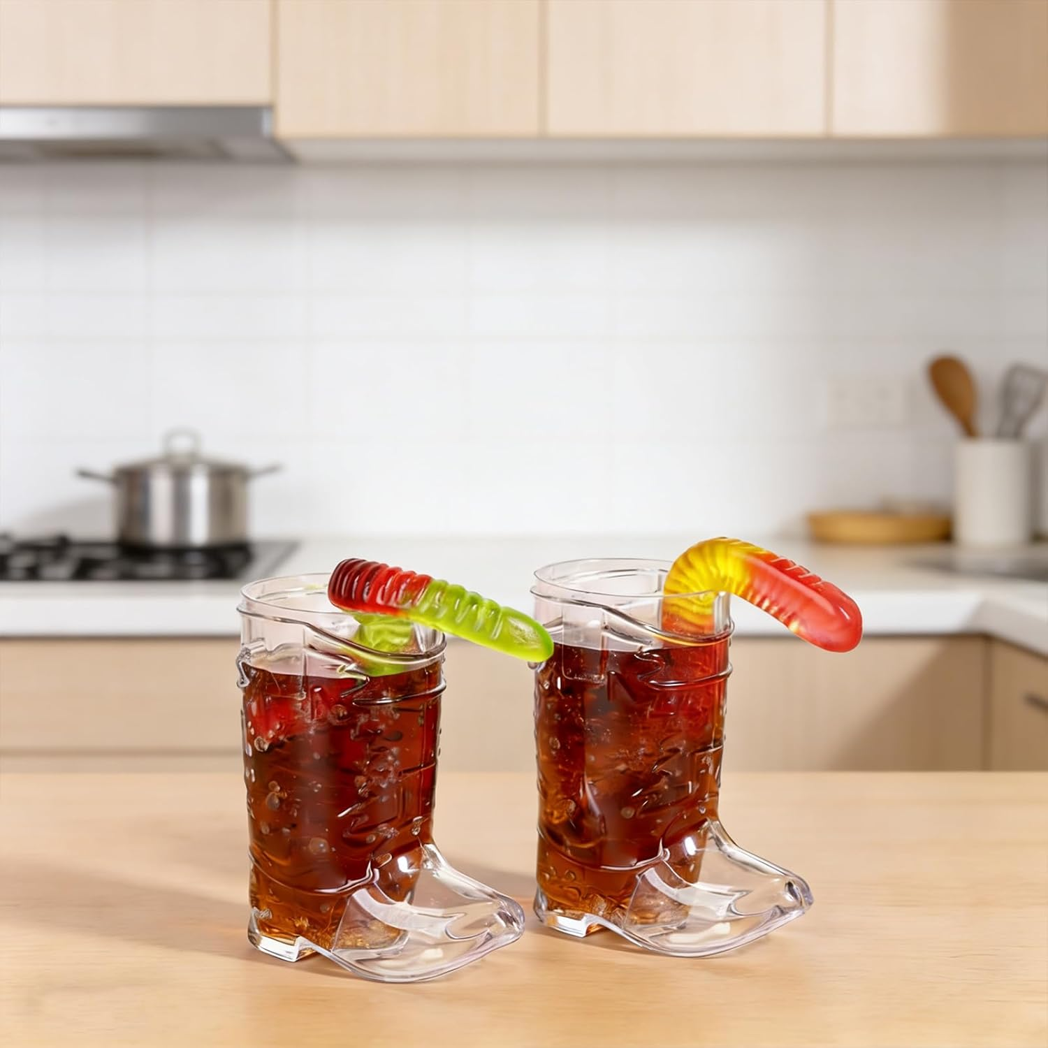 24PCS Mini Cowboy Boot Shot 1-Oz Cups for Themed Birthday Parties, Cowboy Bachelorette Decorations, and Fun Party Favors