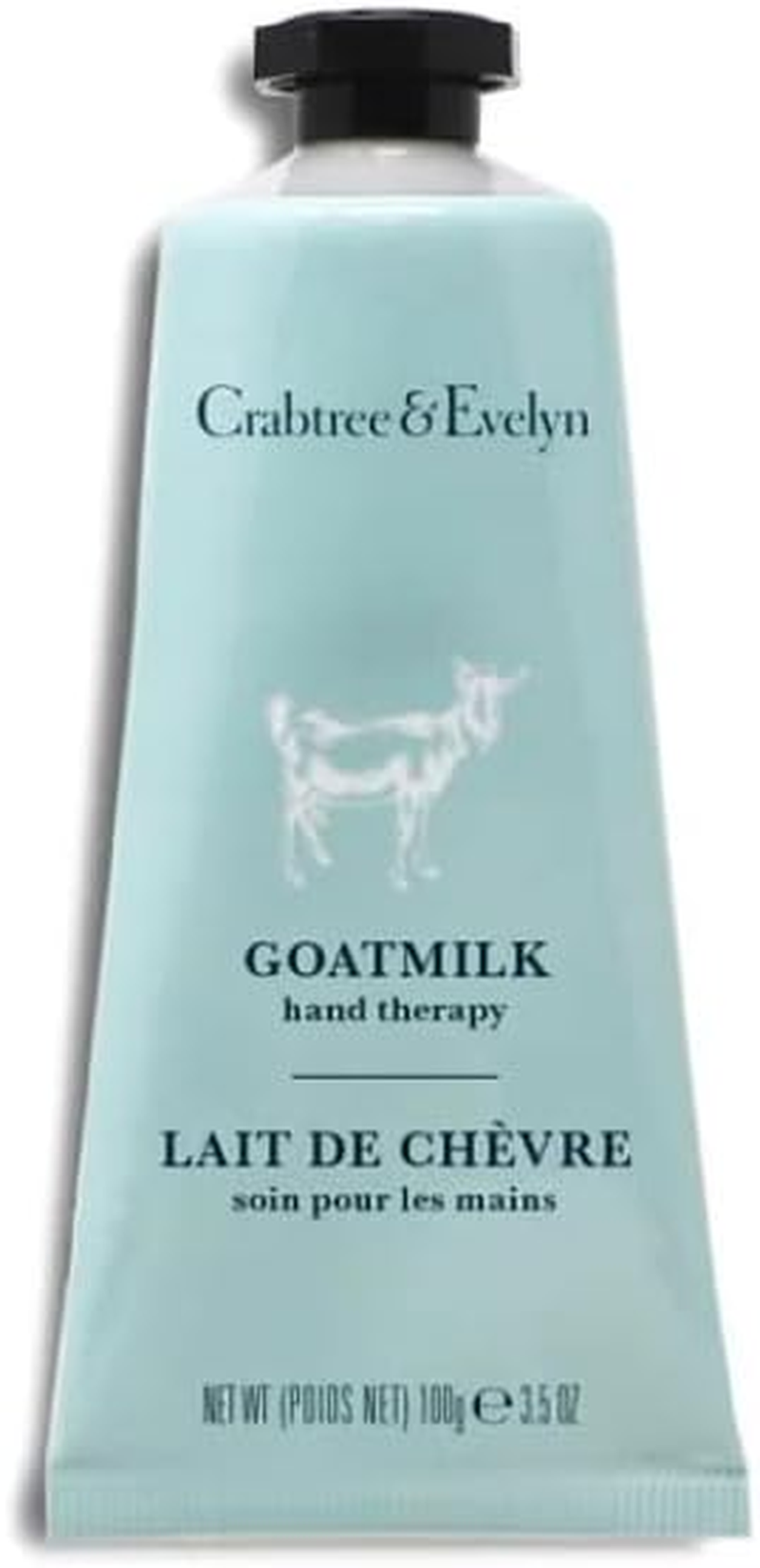 Crabtree & Evelyn Goat Milk Hand Therapy Cream, 3.5 Oz - Moisturizer for Dry Skin image number 2