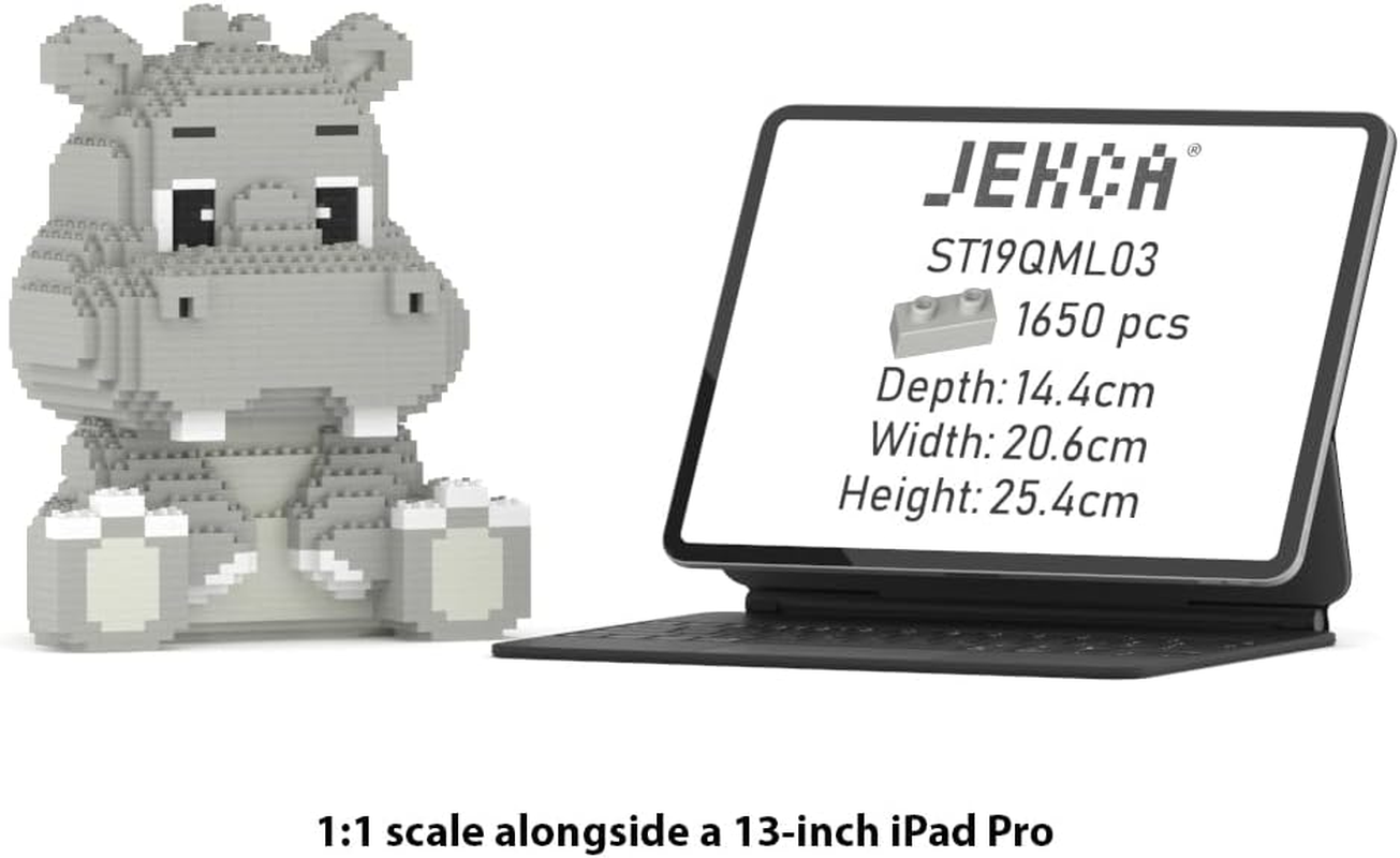 JEKCA ST19QML03 Blocky Hippo 01S