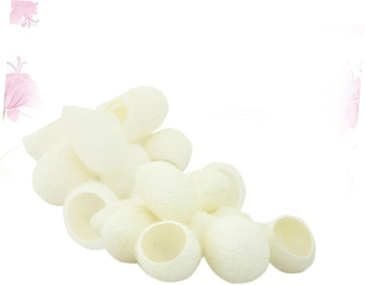 Beavorty Natural Silkworm Facial Cleaning Balls 200Pcs Organic Skin Care Scrub for Exfoliation and Blackhead Removal Suitable for Sensitive Skin Daily Beauty Routine image number 6