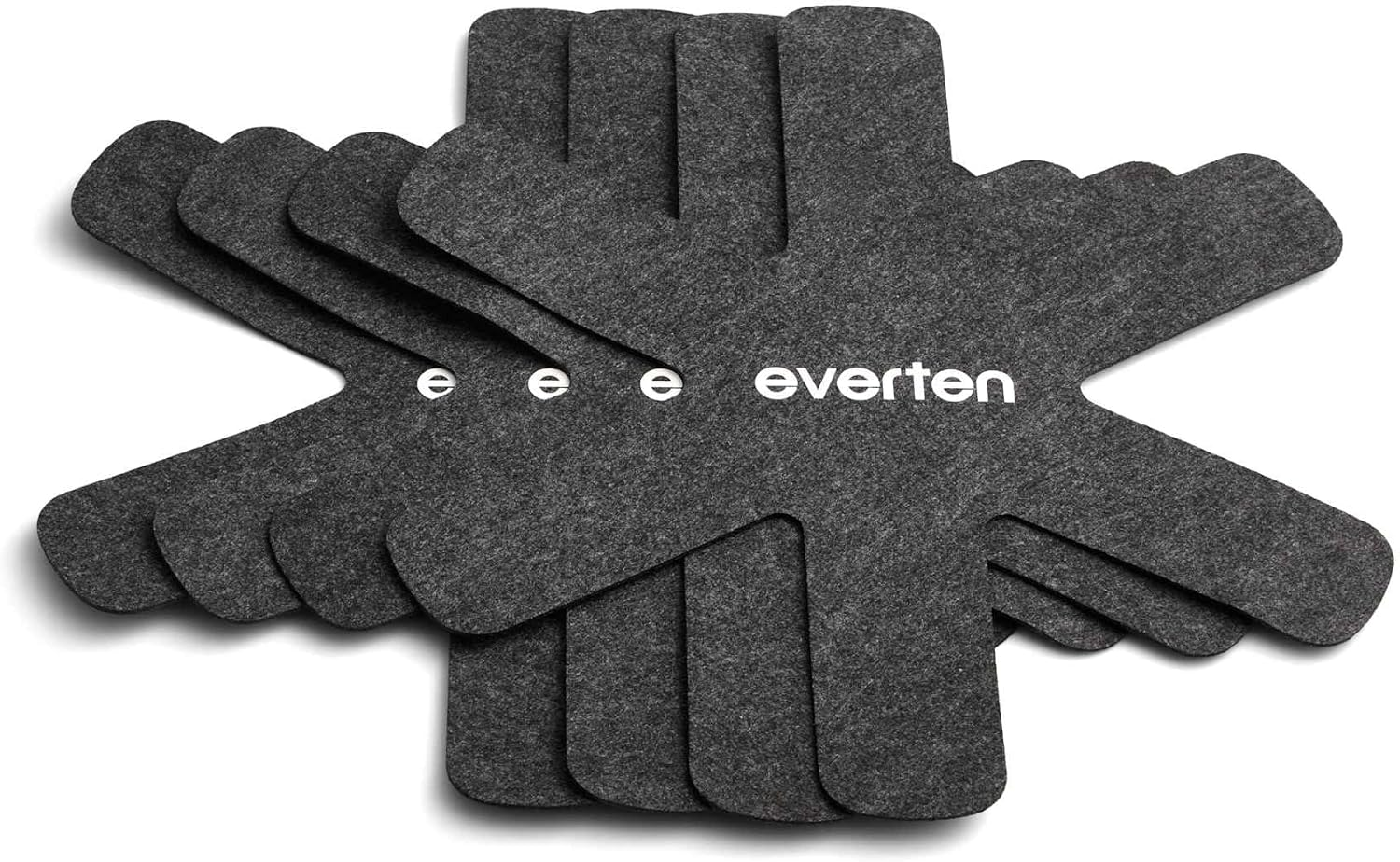 Everten Flex 16-Piece Nonstick Cookware Set &ndash; Detachable Handles, Space-Saving Design, PFOA/PFOS Free, with Pan Protectors &ndash; Denim image number 5