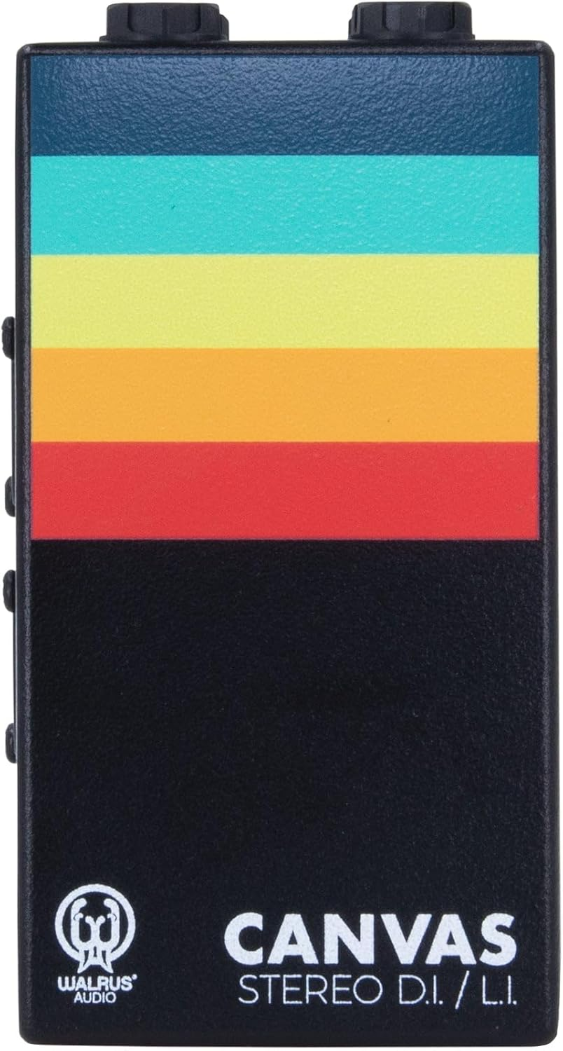 Walrus Audio Canvas Stereo Direct Box and Line Isolator, Multi (900-1065)