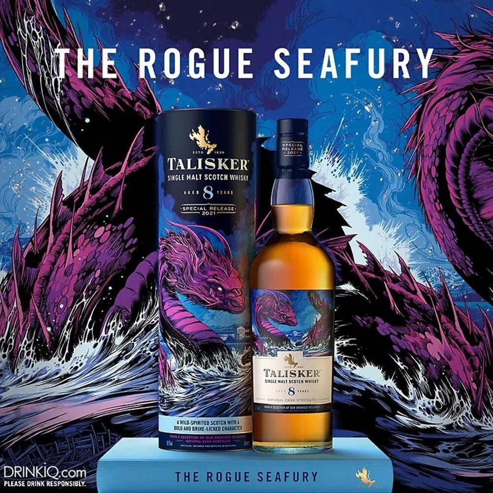 Talisker 8 Year Old Special Release 2021 Single Malt Scotch Whisky 700Ml image number 1