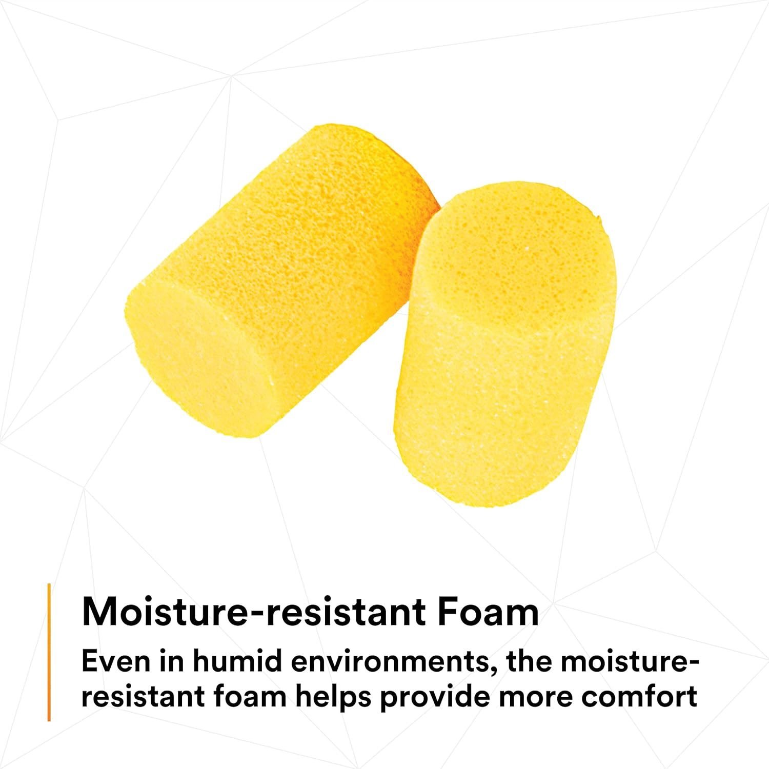 3M E-A-R Classic Uncorded Earplugs, Hearing Conservation 312-1201 in Poly Bag, 200 Pairs image number 6