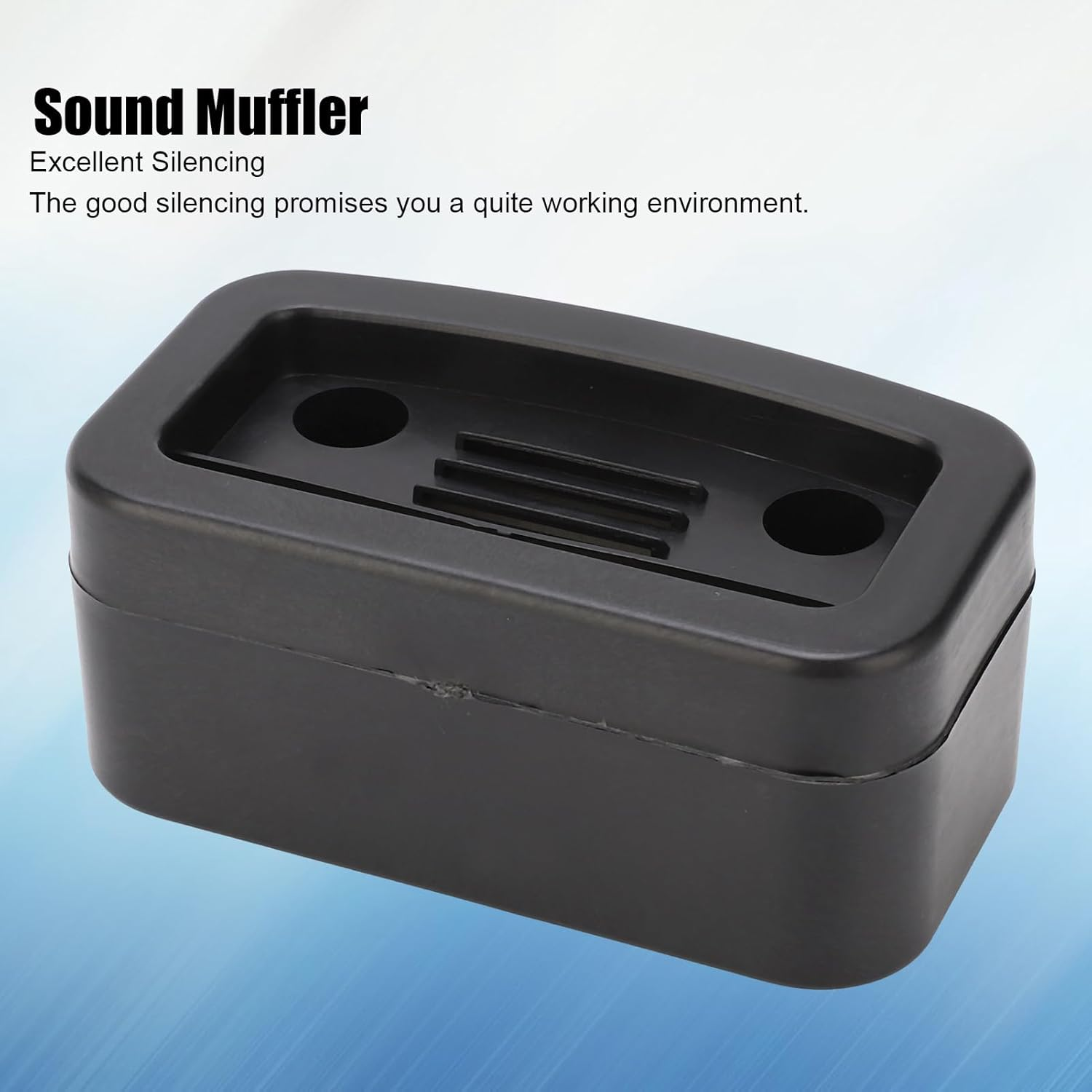 Ejoyous 65Mm Cylinder Diameter Air Compressor Muffler, Dust-Proof & Noise-Reducing Premium Durable Material Lightweight, Fits Piston Compressors/Blowers/Boilers