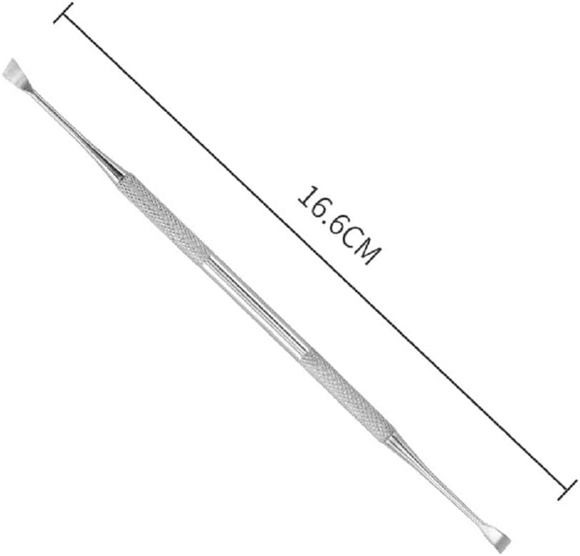 Dog Teeth Cleaning Tools Tarter Remover Canine Dental Scraper Scaler Tools Pet Tooth Cleaner Stainless Steel with Double Head (Style 1, One Size) - Style 3 image number 4