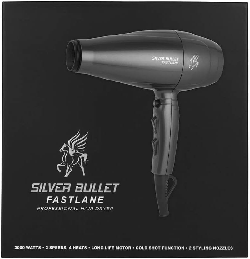 Silver Bullet Fastlane Hair Dryer Charcoal image number 4