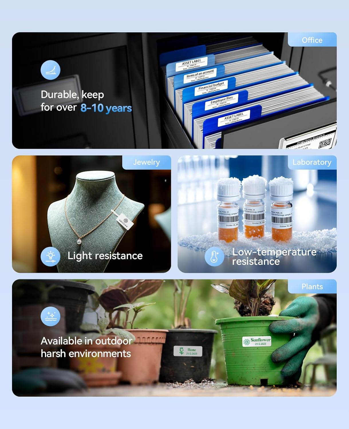 NIIMBOT N1 Label Machine with Tape, Portable Bluetooth Label Printer, Support Color Printing, Mini Rechargeable Sticker Labeler for Home Office, Small Business