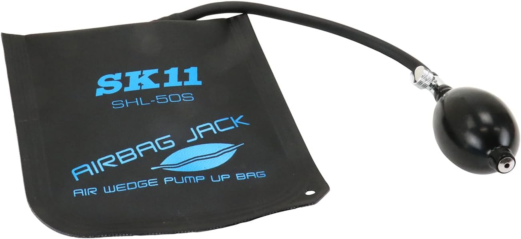 SK11 SHL-50L Airbag Jack, Load Capacity 264.6 Lbs (120 Kg), Bag Height 0.1-2.0 Inches (3-50 Mm), Bag Size 10.8 X 5.3 Inches (27.4 X 13.5 Cm), for Gap Expansion, Height Adjustment, Installation