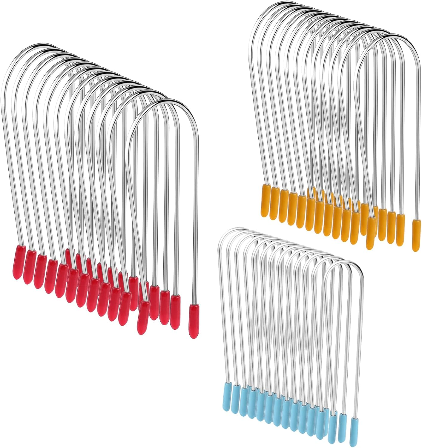 20 Pieces Hair Roller Clips, Replacement Securing Pins Kit for Long Hair, Portable Travel 1.25 Inches Rollers