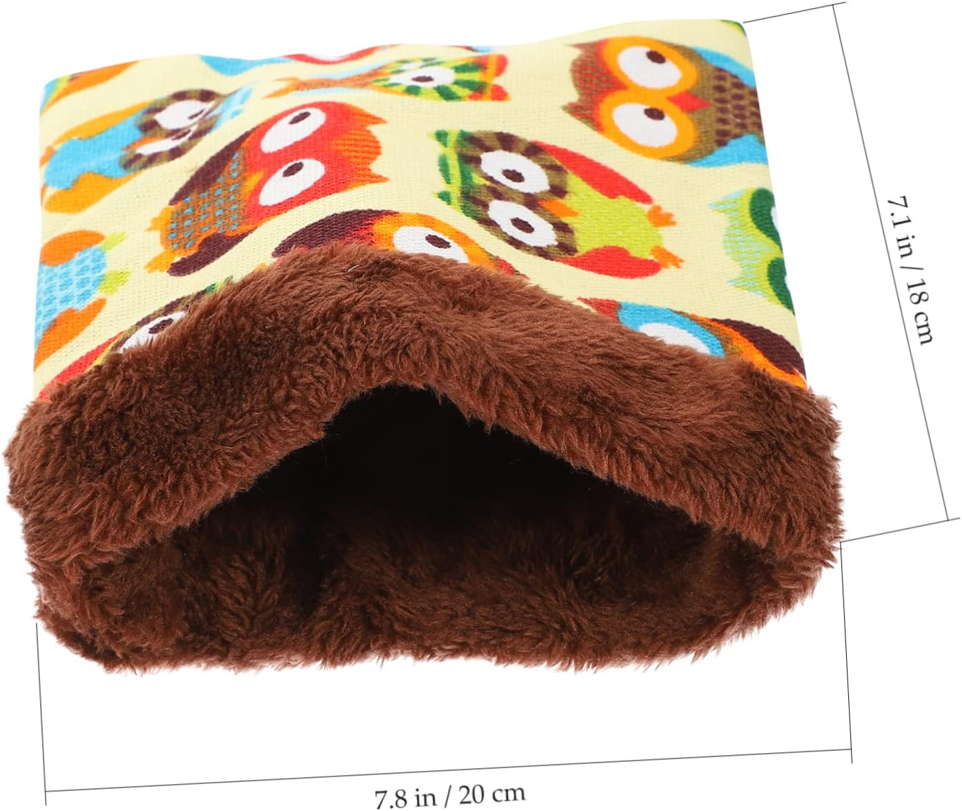 2 X Sleeping Bag for Guinea Pigs Made of Warm Material for Rats Hedgehogs and Other Small Pets for Sleeping and Hiding Small Animal Bed for and Comfort