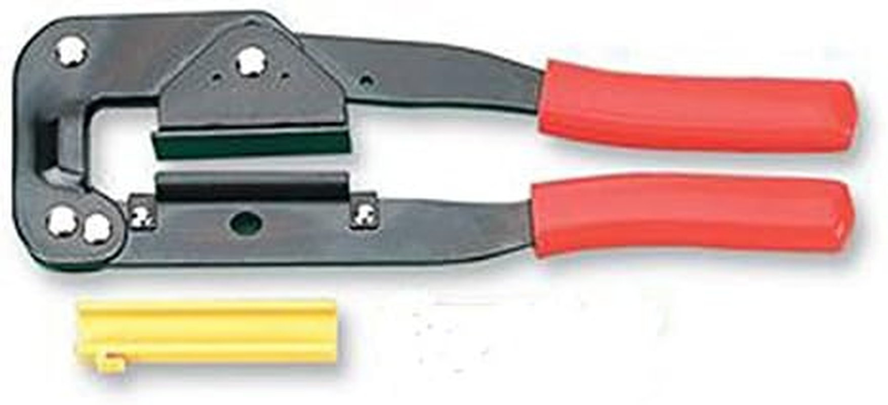 NUZAMAS IDC Crimper 214 Crimping Plier Tool, for Flat Ribbon Cable and IDC Connectors PC Accessories (240Mm)