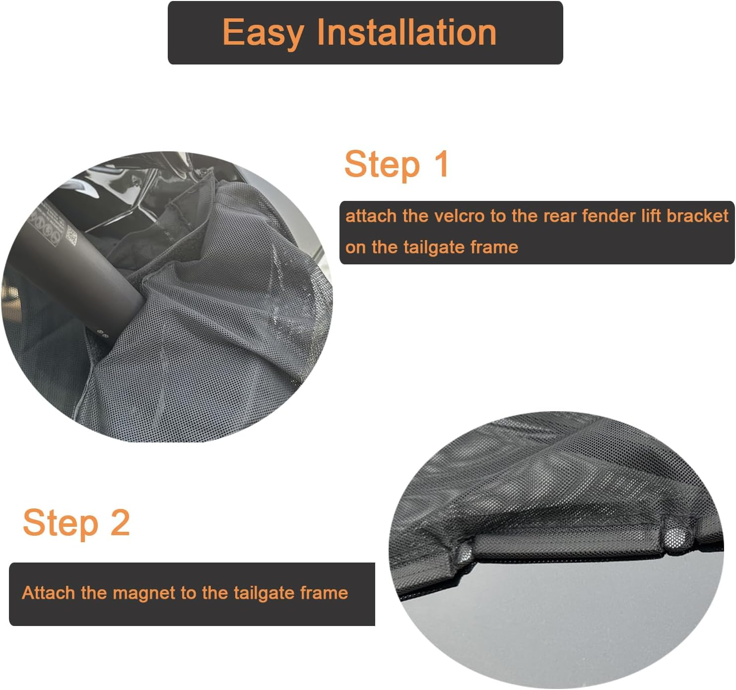 Car Camping Net Car Tailgate Mesh Screen for SUV Camping Magnetic Car Tent for Tailgate Car Camping Accessories image number 3