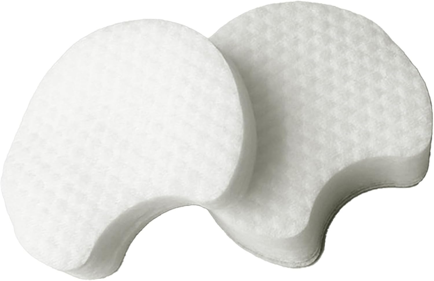 Make up Remover Pads | Pure & Natural Facial Cleansing round Pads | Natural Soft Facial Rounds for All Skin Types Travel Friendly Reusable Gentle Daily Care