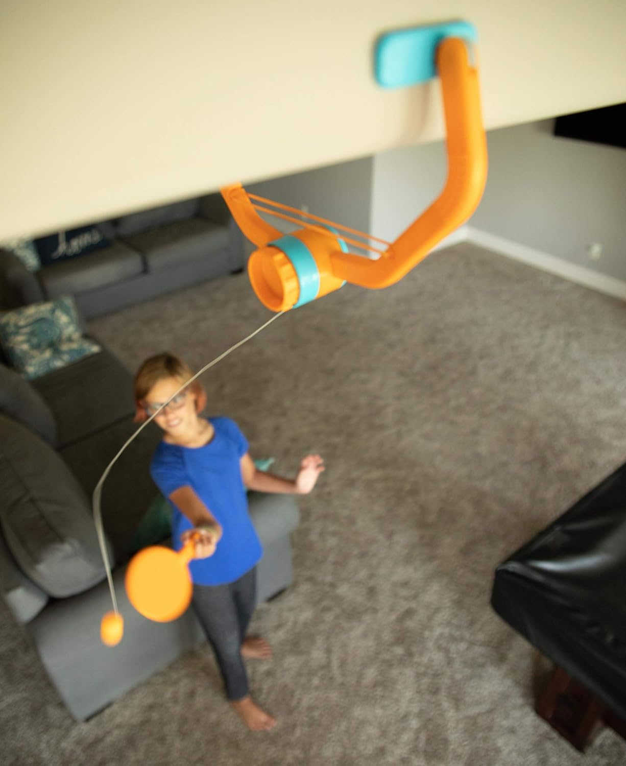 Tomy Fat Brain Toys Door Pong, Door Ping Pong Game, Active Play for Kids Ages 6+ image number 5