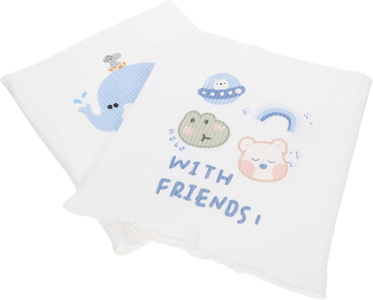 Vaguelly 2Pcs Infant Belly Bands Baby Navel Straps Cotton Double-Layer Seamless Belly Protectors for Newborns Four Seasons Baby Supplies for Gas and Colic image number 5