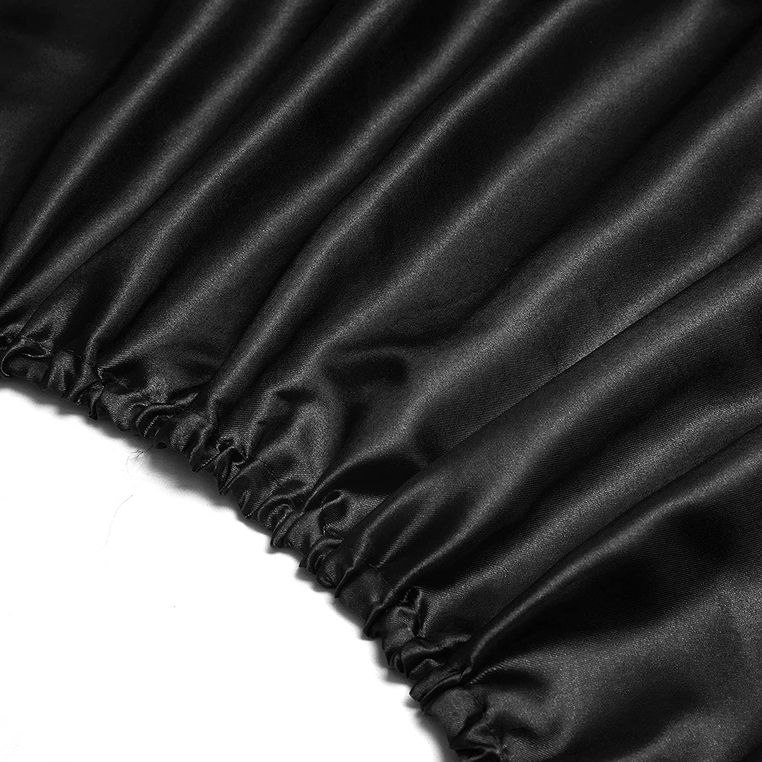 Ultra Soft Sheet Set,100% Soft Luxury Silky Satin, Fitted Sheet & Flat Sheet & 2 Pillowcases (Black, Singe) image number 4