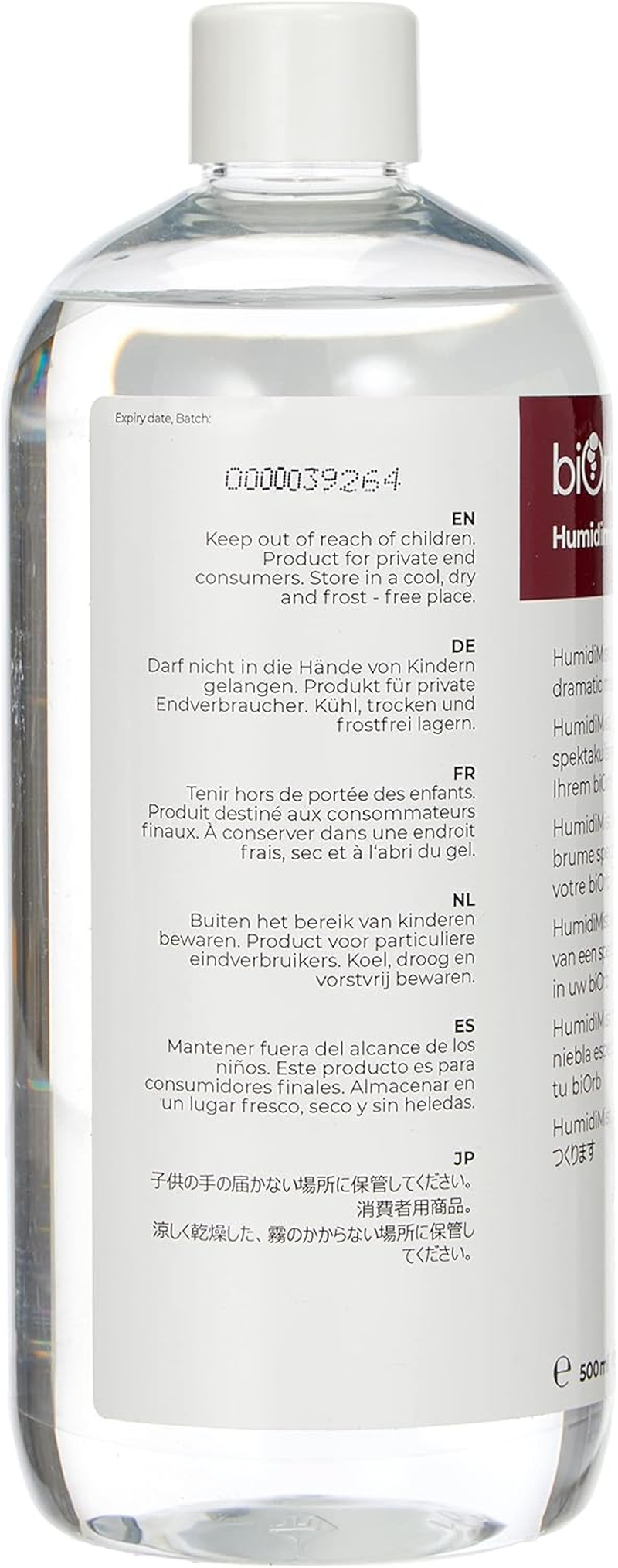 Biorb 46155 Biorb Air Humidimist Cap Set, 4 X 500 Ml