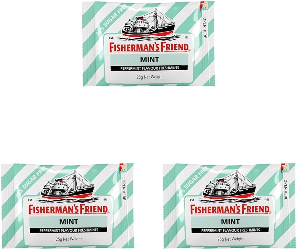 Fisherman'S Friend Original Extra Strong Menthol Lozenges, 25G image number 2