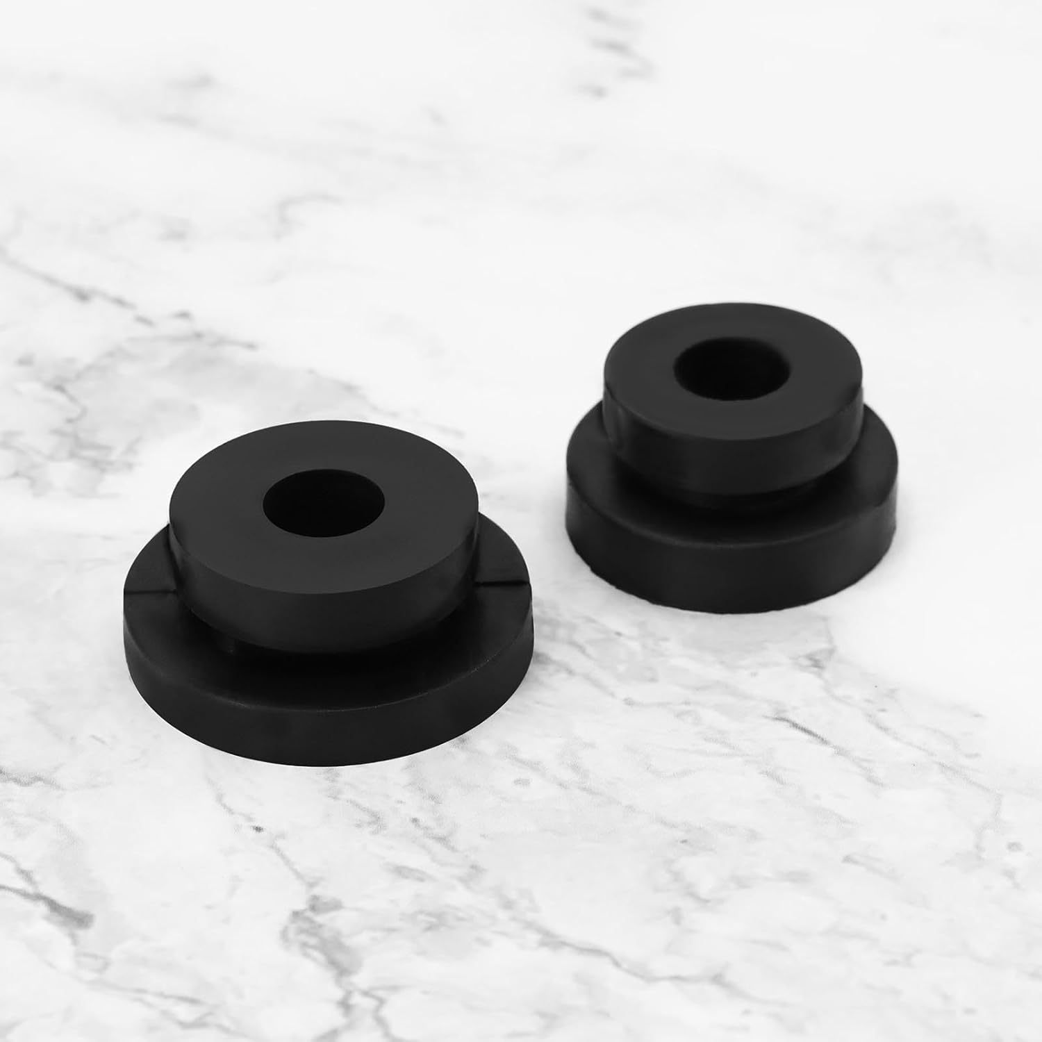 SG Store 4PCS Black Radiator Mounting Rubbers NRC5544 572312 Fits All 4 Cylinder Petrol or Diesel Compatible with Land Rover Defender 200Tdi 300Tdi image number 4