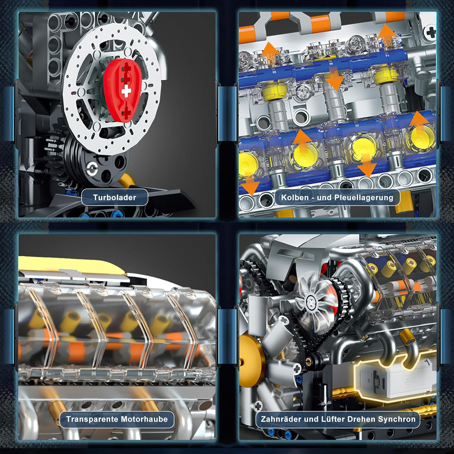 Generisch V8 Building Block Engine Model image number 2