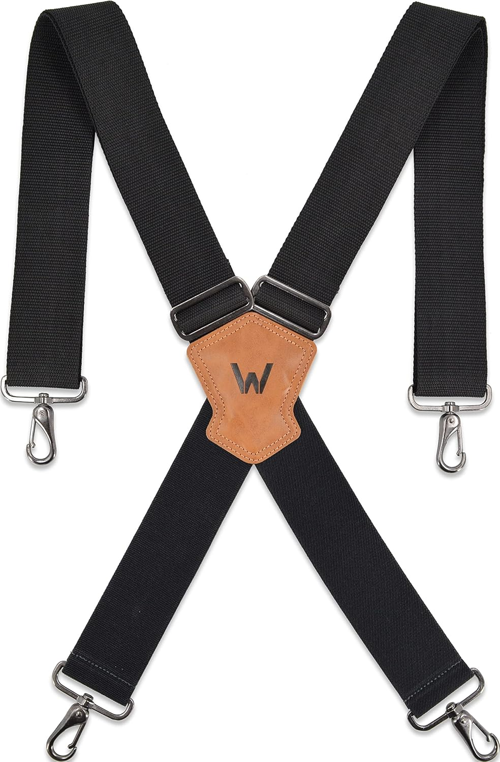 WELKINLAND 2Inch-Wide Heavy Duty Work Suspenders for Men