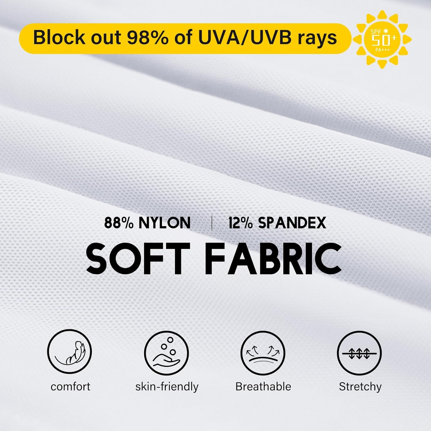 M MOTEEPI Womens Golf Shirt Long Sleeve UPF 50+ Quick Dry Athletic Polo Tennis Tops Sun Protection with 3-Button image number 3