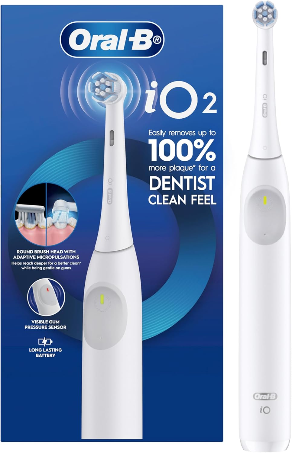 Oral-B Io Series 2 Electric Toothbrush White image number 6