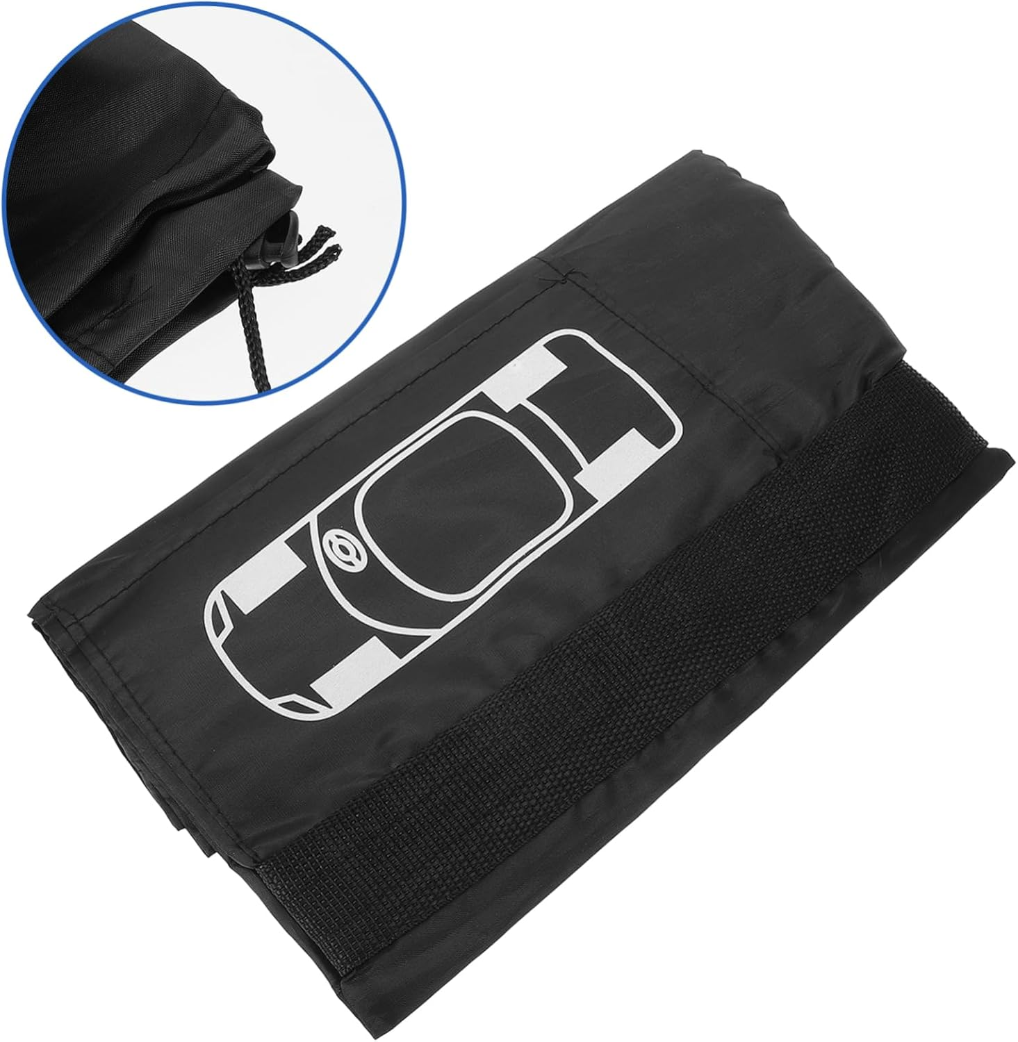 PLAFOPE T Polyester Taffeta Tire Covers Car Wheel Cover for Women Rv Tire Guard Camper Protectors image number 2