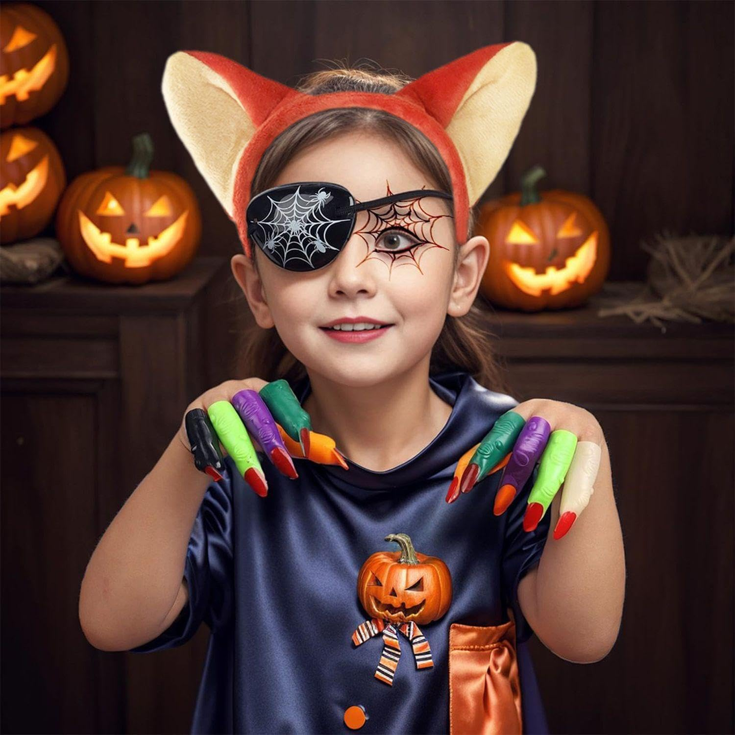 Pack of 3 Fox Ear Headbands, Headbands for Women, Creative Animal Ear Headbands, Cute Plush Headwear, Clothing Decoration