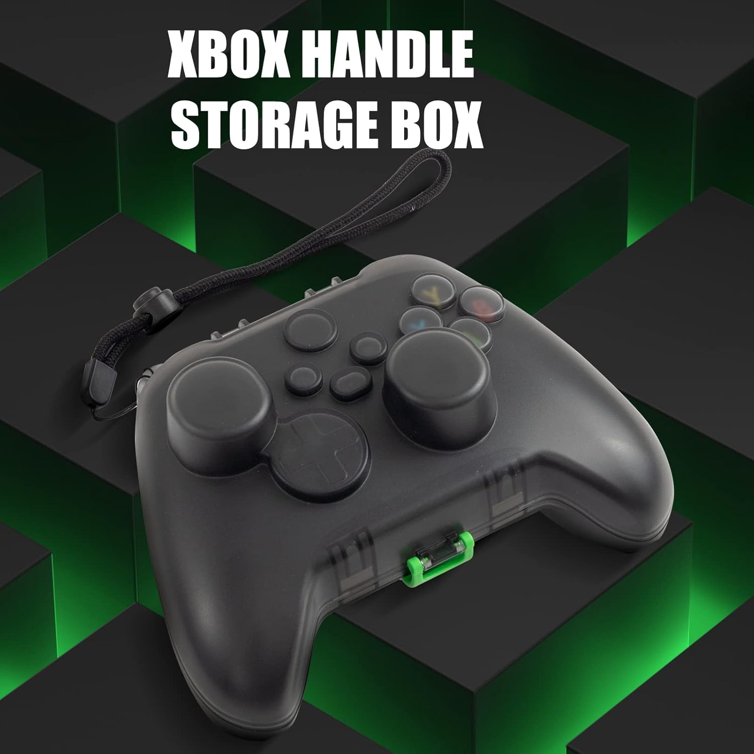 Xbox Series X Controller Case, Hard Shell Protection Case for Xbox Series S Controller, Xbox Series X Controller Accessories - Black - Clear image number 6