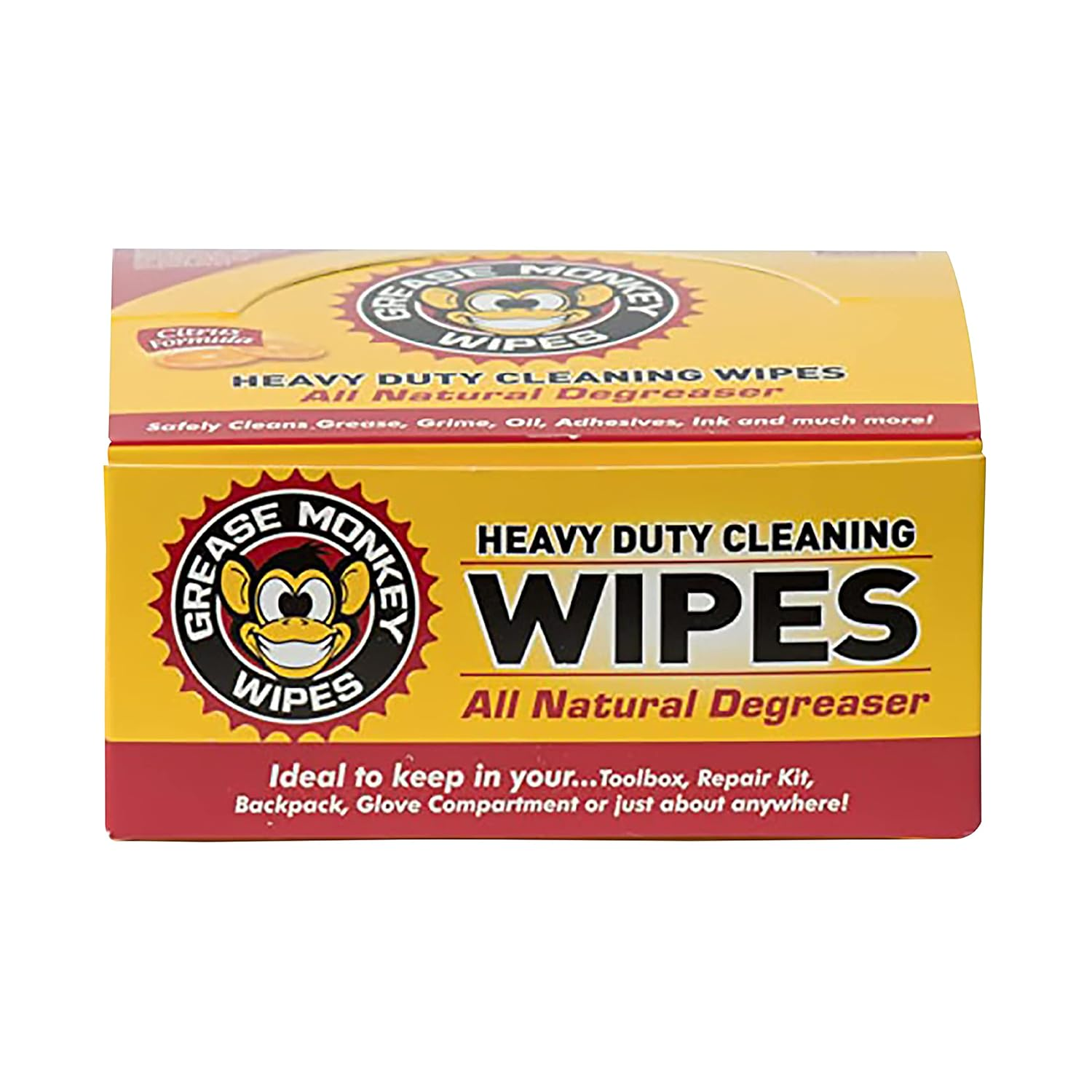 Grease Monkey Wipes Individual Heavy Duty Cleaning Wipes, 24-Count image number 4