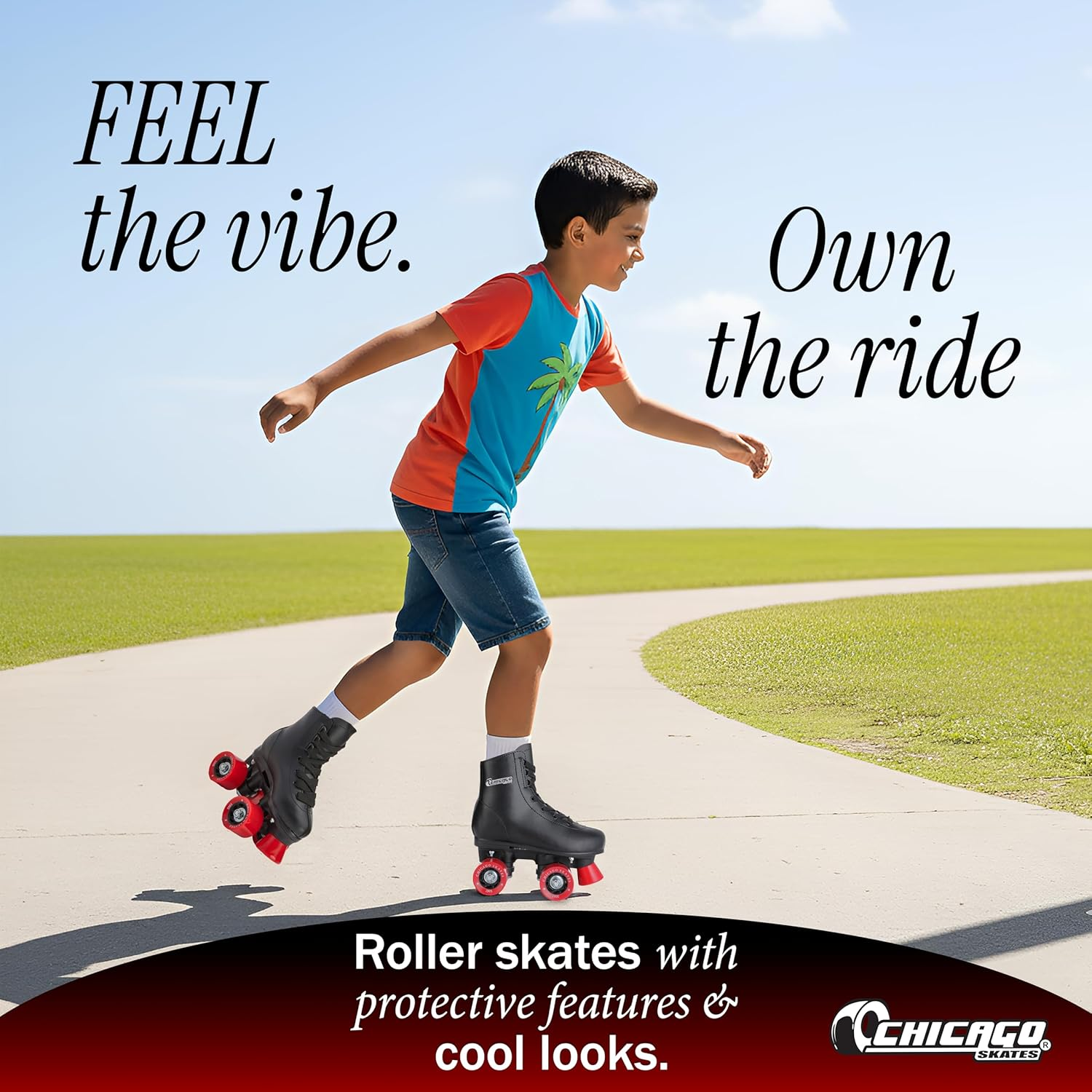 Chicago Boys Rink Roller Skate image number 1