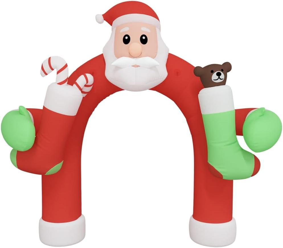 Christmas Inflatable Arch Gate LED 320 Cm Holiday Decoration Outdoor Yard Decor image number 6