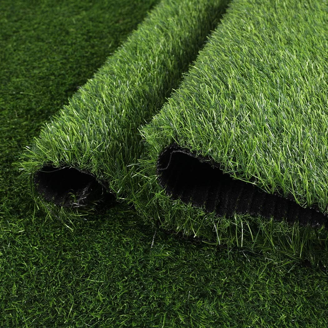 Marlow 1M X 10M Artificial Grass Synthetic Turf Fake Plastic Plant 10SQM, 35MM Thickness Cuttable Synthetic Grass Rug, DIY Pads Door Mat Rug for Garden Patio Lawn Backyard Outdoor(Black Backing) image number 5