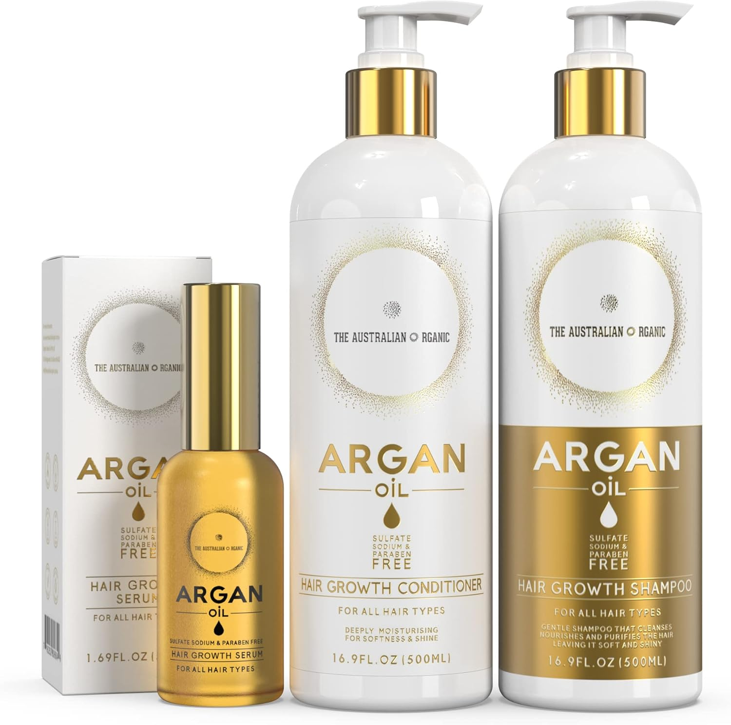 Hair Growth with Argan Oil Haircare - Complete Daily Bundle image number 3