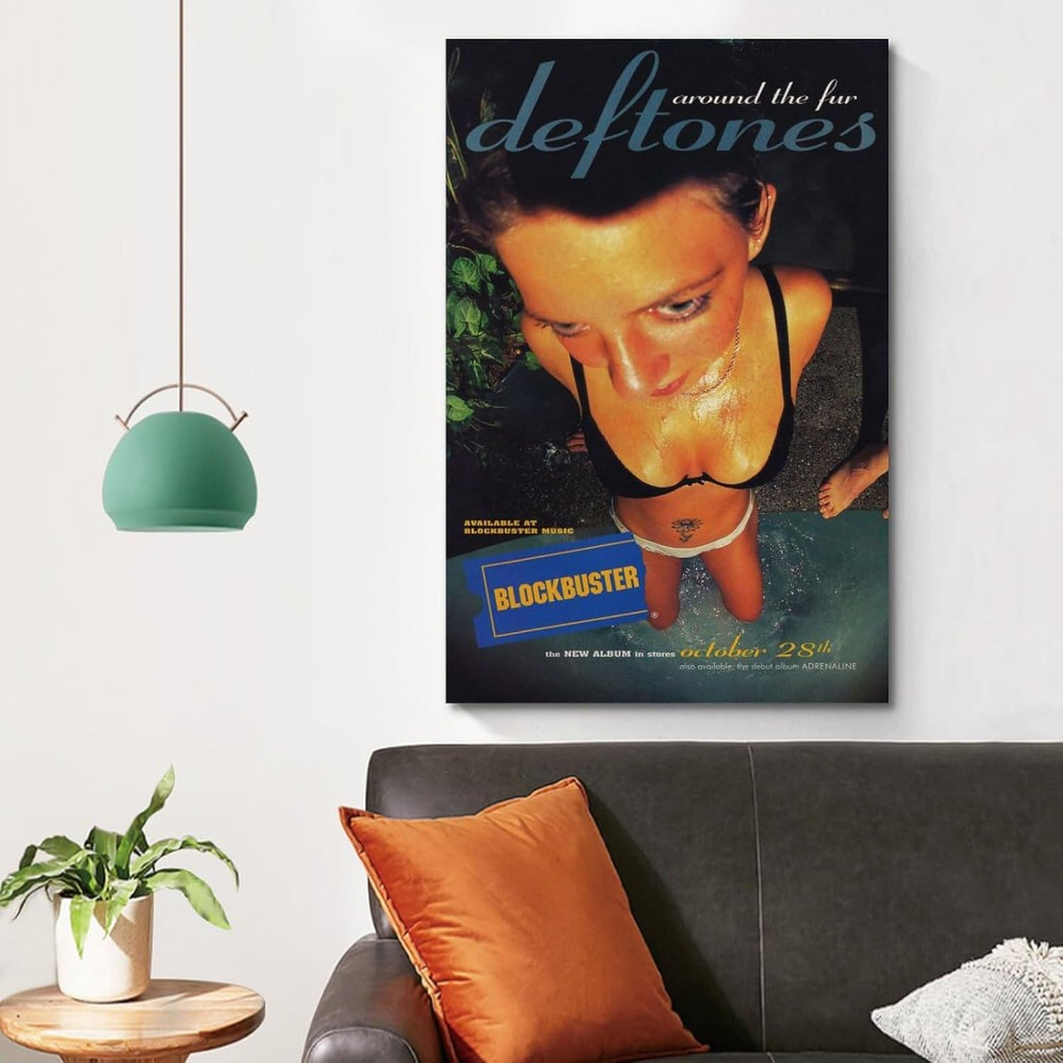 Art Deftones Music Canvas Poster Poster Canvas Painting Wall Art Picture Home Decor Print for Bedroom Living Room Dorm Study Bar Office 12X18Inch(30X45Cm) image number 3