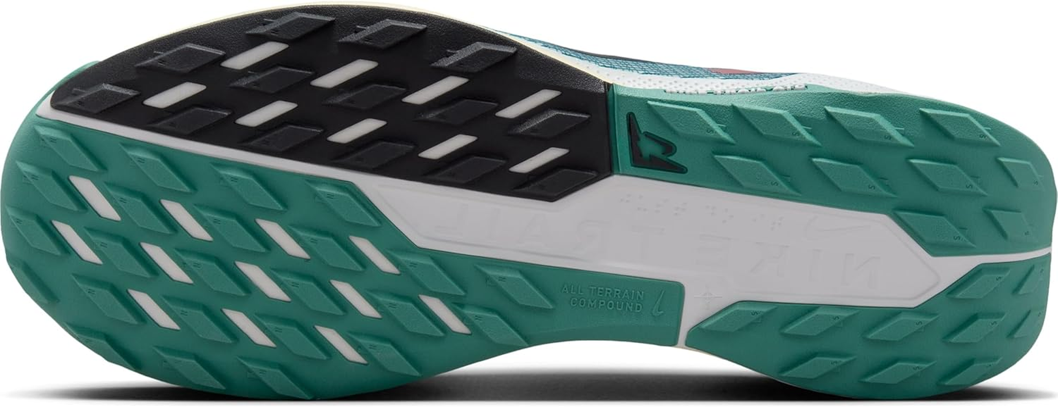 Nike Pegasus Trail 5 Men'S Trail Running Shoes (DV3864-100, White/Court Blue/Cedar/Black) image number 3