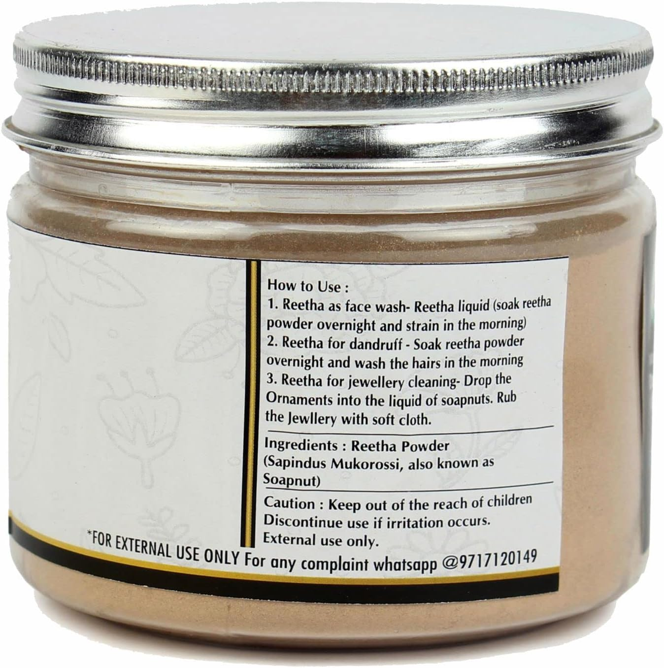 Online Quality Store Herbal Reetha Powder, 150G