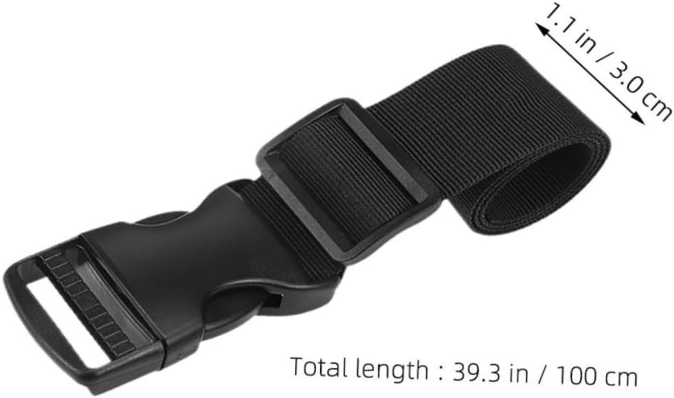 GRIRIW 4Pcs Nylon Buckle Strap Adjustable Luggage Straps for Suitcases Travel Backpack Outdoor Gear Fixing Luggage Belts image number 1