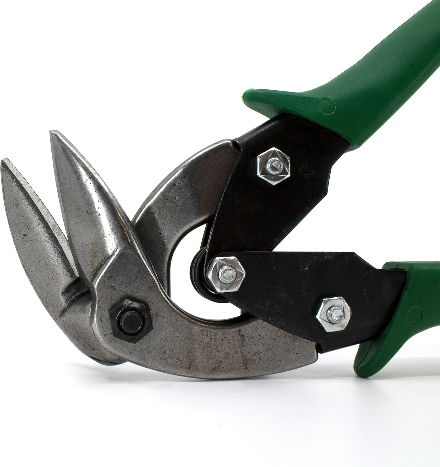 MIDWEST Aviation Snip - Right Cut Upright Tin Cutting Shears with Forged Blade & KUSH'N-POWER Comfort Grips - MWT-6900R image number 1