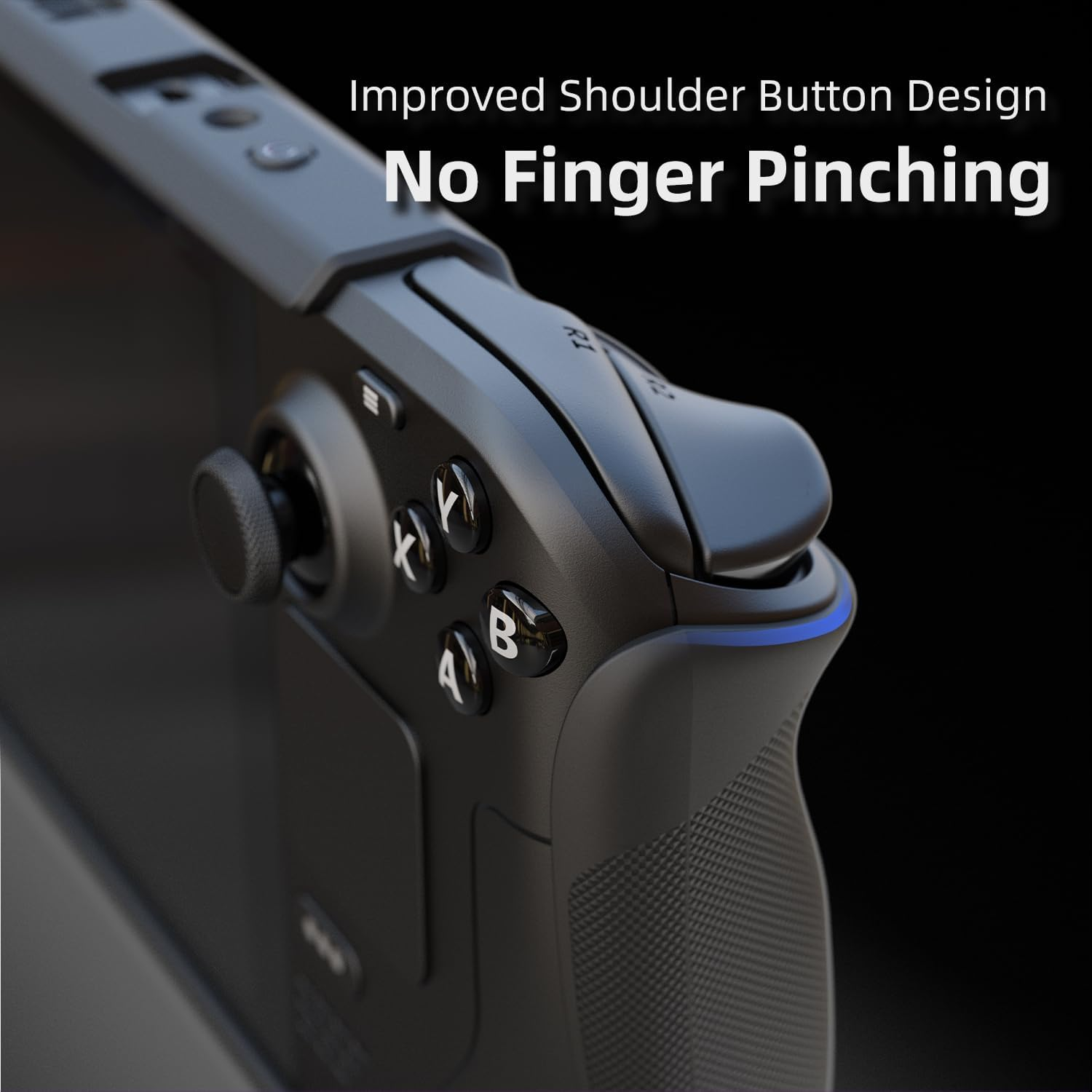 Skull & Co. Gripcase SD for Steamdeck: a Soft Protective Case with Textured Grips Full Protection and Stand, Shock-Absorption Non-Slip and Anti-Scratch Cover Design - Galactic Purple image number 3